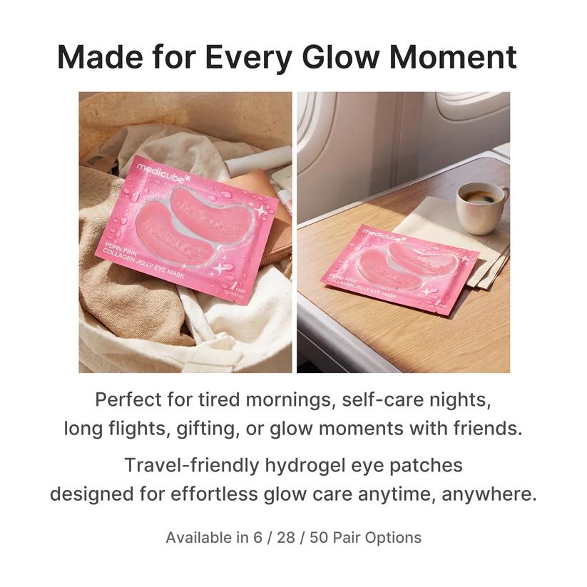 [Medicube] PDRN Pink Collagen Jelly Eye Mask 6Pairs