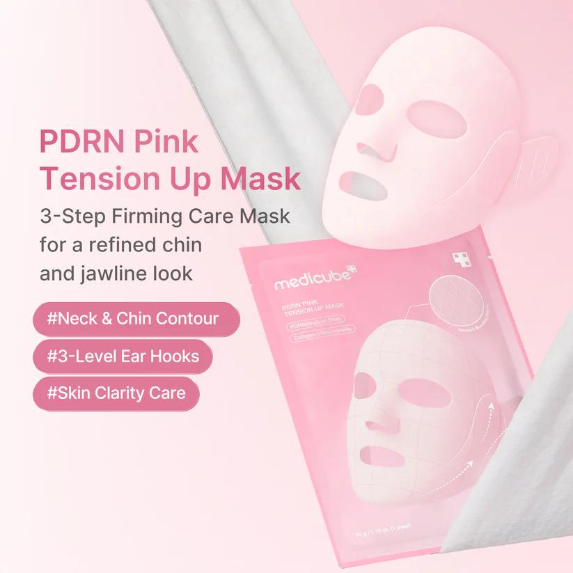 [Medicube] PDRN Pink Lift Up Mask Set 34g*4ea