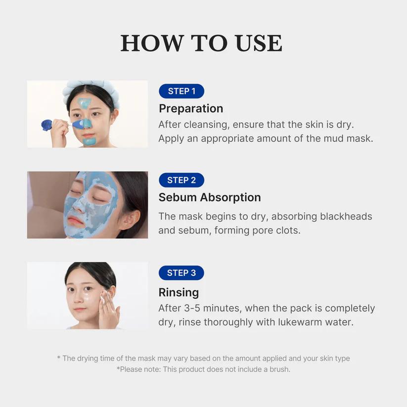 [Medicube] Zero Pore Blackhead Mud Mask 100ml